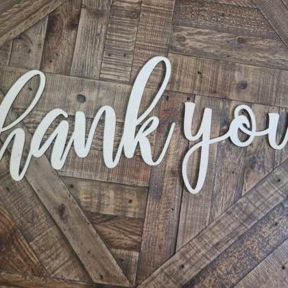 Thank You Sign, Wedding Thank You Sign For Thank..