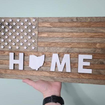 Diy American Flag Sign | 4th Of July Party | Diy..