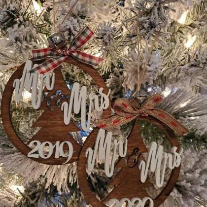 Mr & Mrs Christmas Ornament 2020 -..